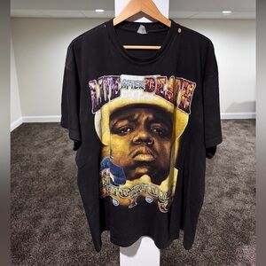 Vintage Biggie Smalls Notorious BIG Life After Death Rap Tee
